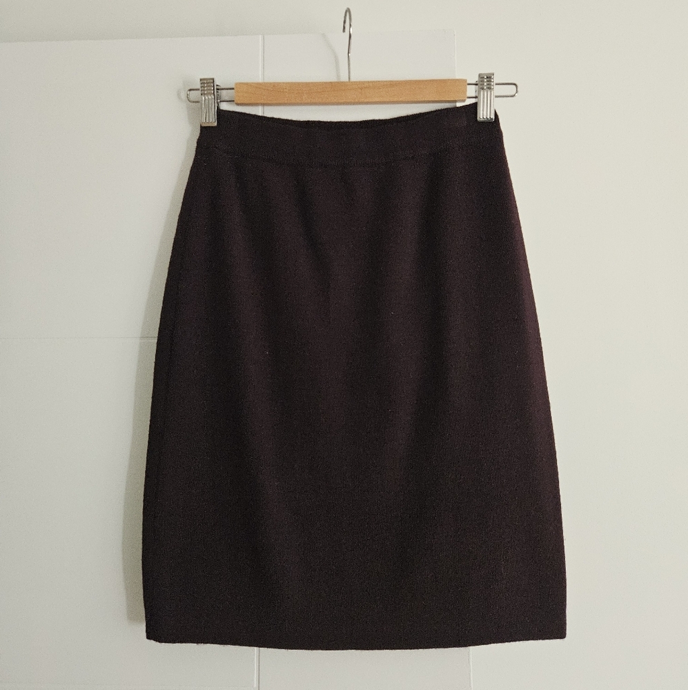Knit Sweater Mini Skirt Wool Blend M fits S Vintage Vtg
